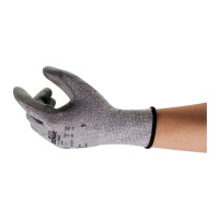 LUVA POLIÉSTER+ELASTANO+HPPE C/ REVESTIMENTO PALMA PU 48-711